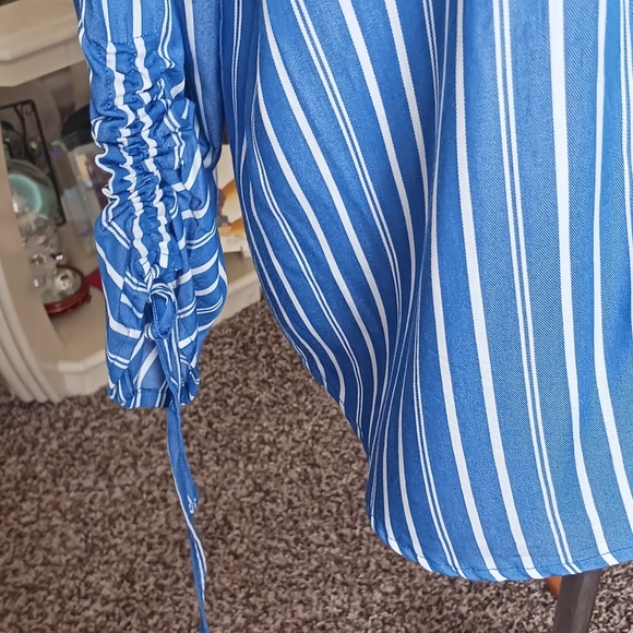 Daily Thread Striped Tunic Top M NWOT - Picture 5 of 11